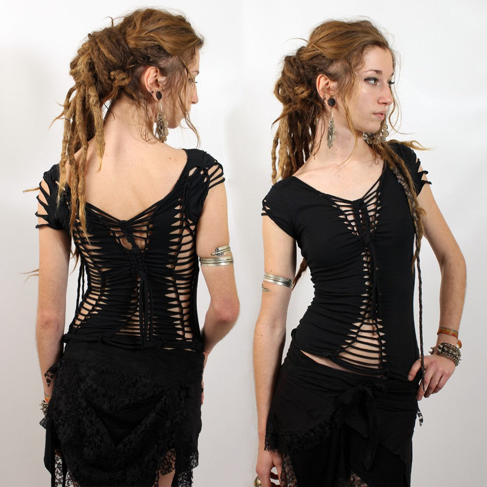 Orara festival knotwork lace top