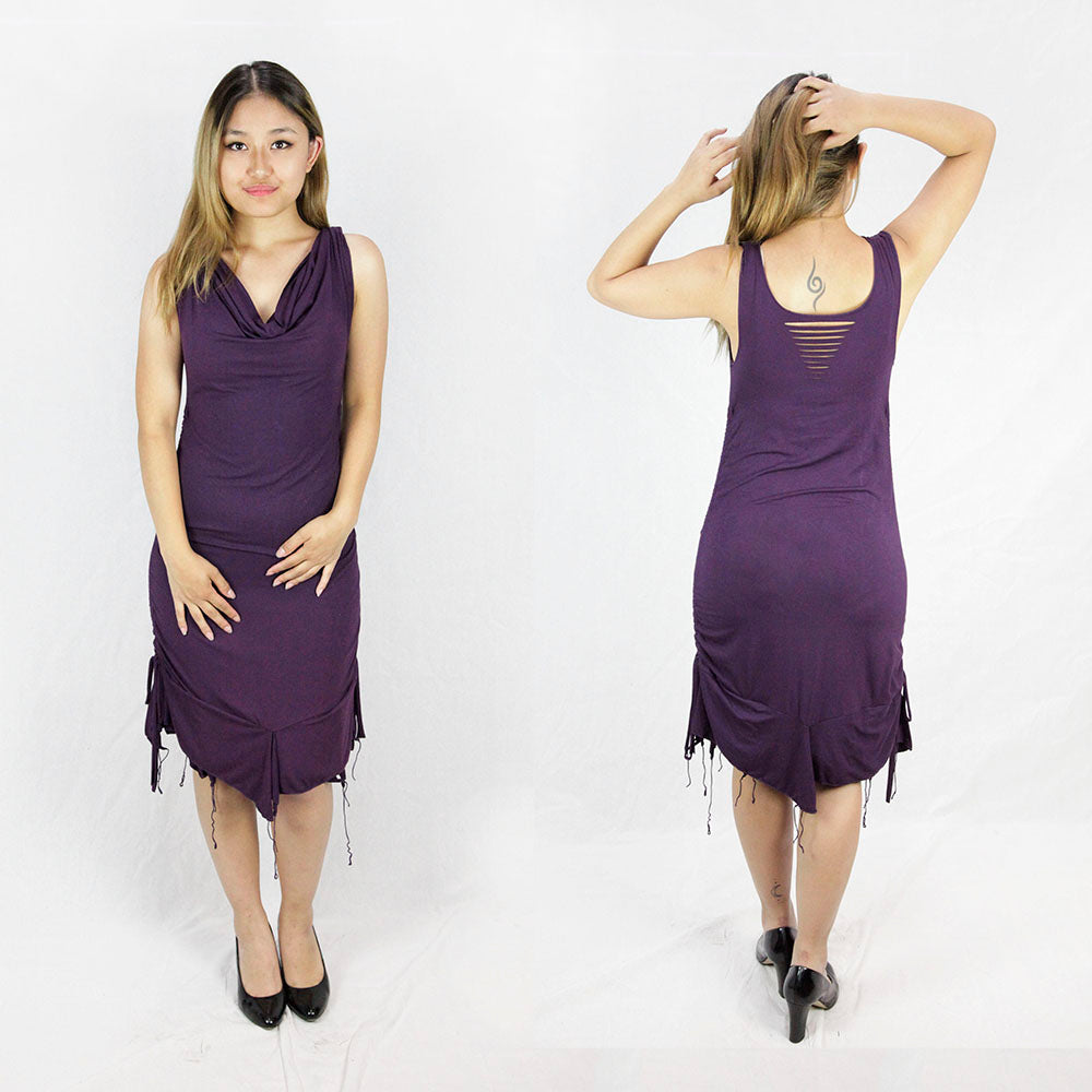 Tanilba Ruffle Cowl Dress