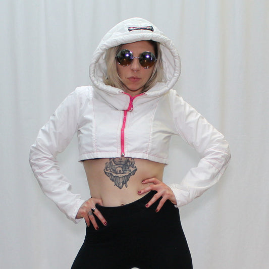 Cropped Bubble Jacket