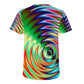 Techno spiral unisex tshirt