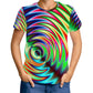 Techno spiral unisex tshirt