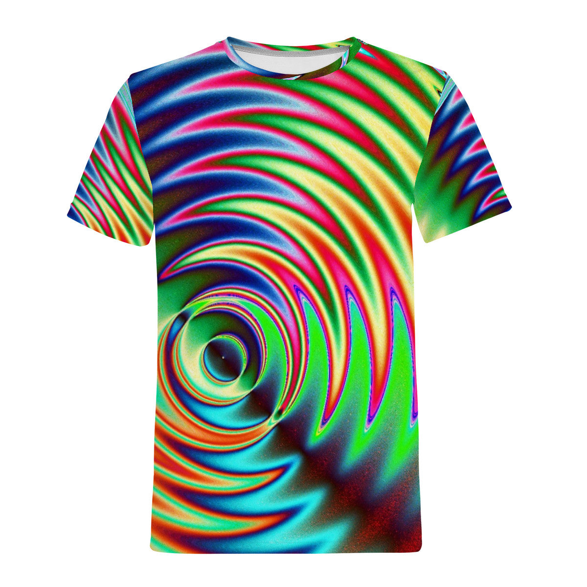 Techno spiral unisex tshirt