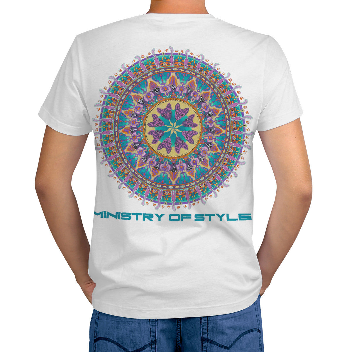 Cat Mandala Tshirt