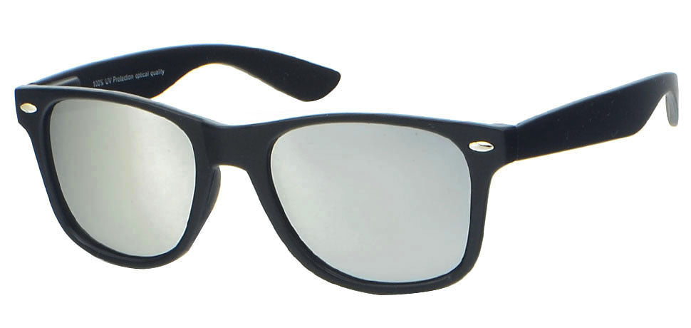 silver lense wayfarer sunglasses