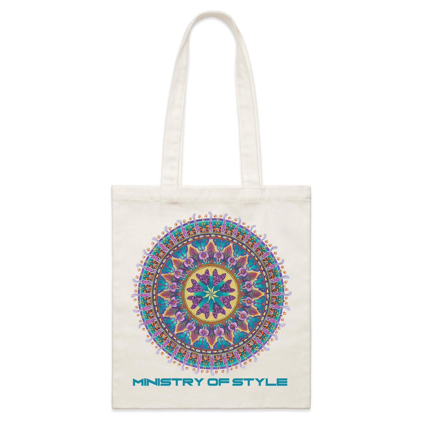 Ministry of style mandala Canvas Tote Bag