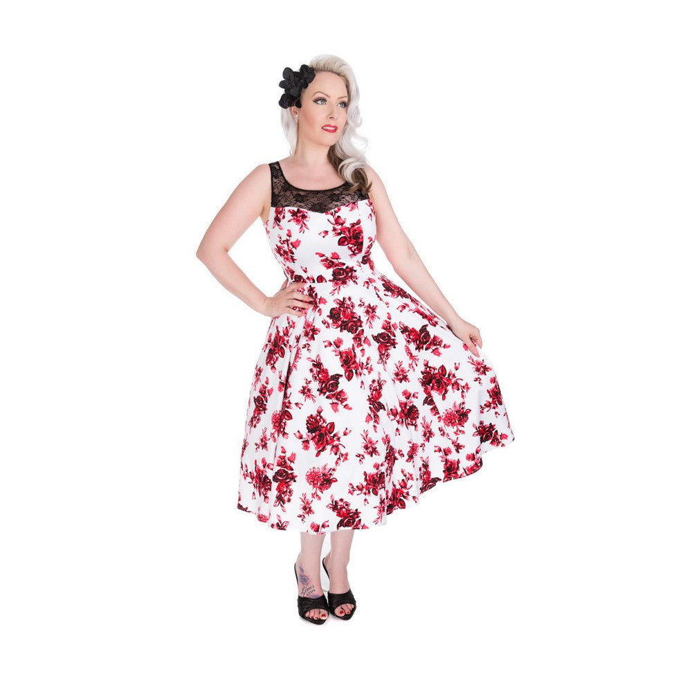 Rosacesae Swing Dress