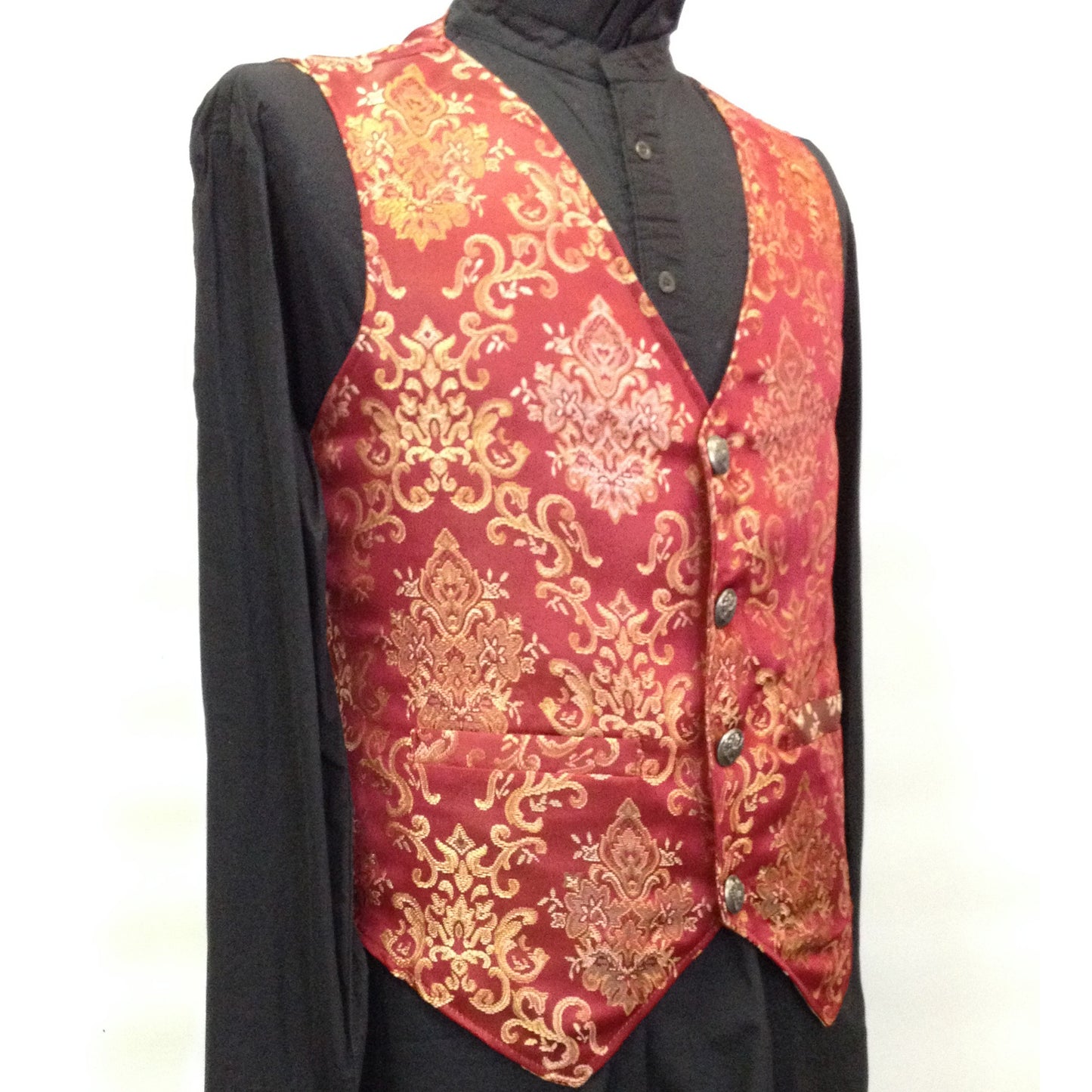 Steampunk Brocade Vest