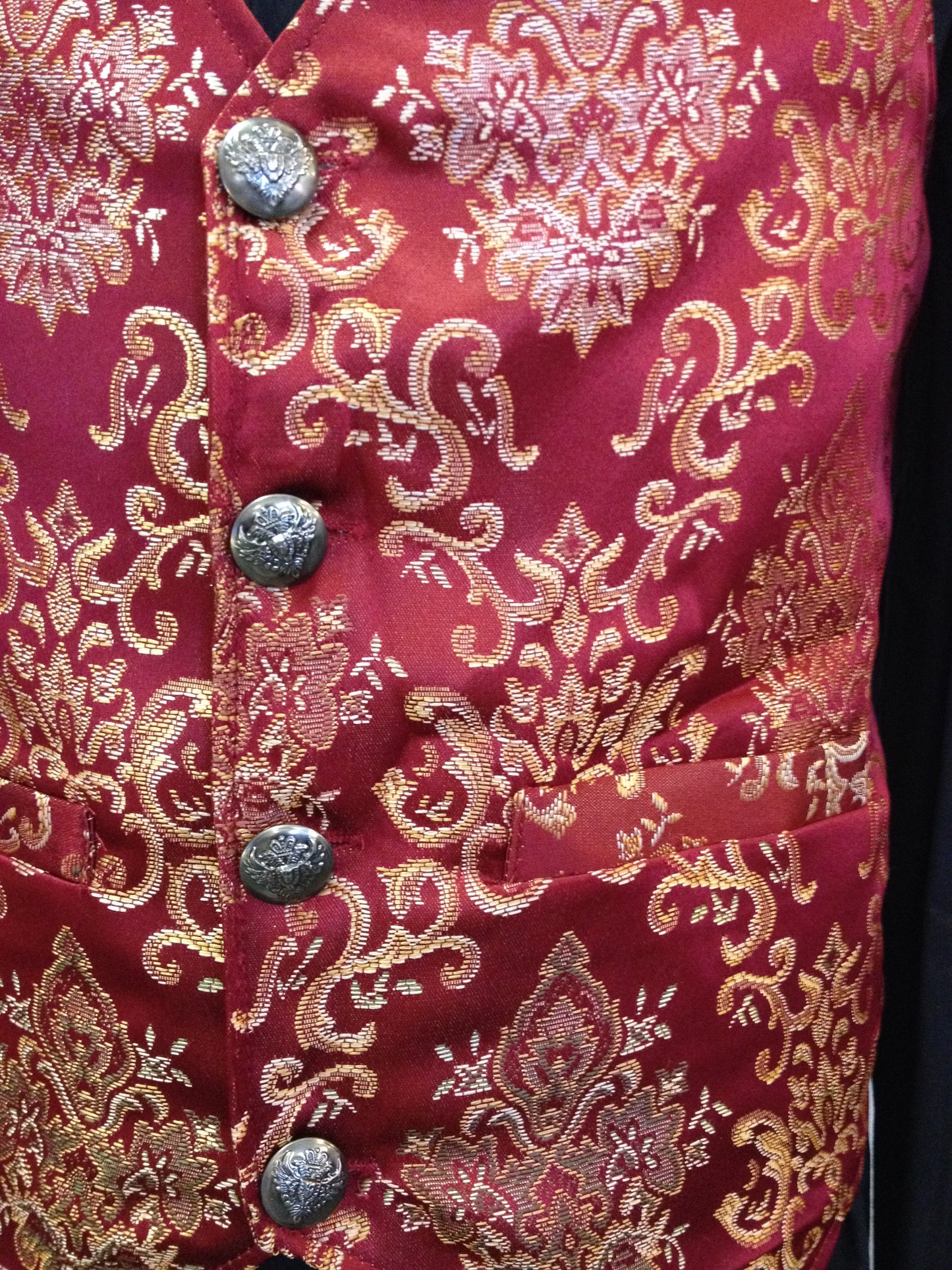 Steampunk Brocade Vest
