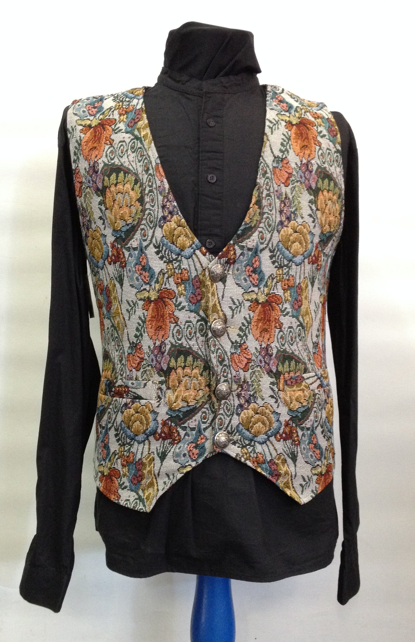 Moruya Steampunk Brocade Vest