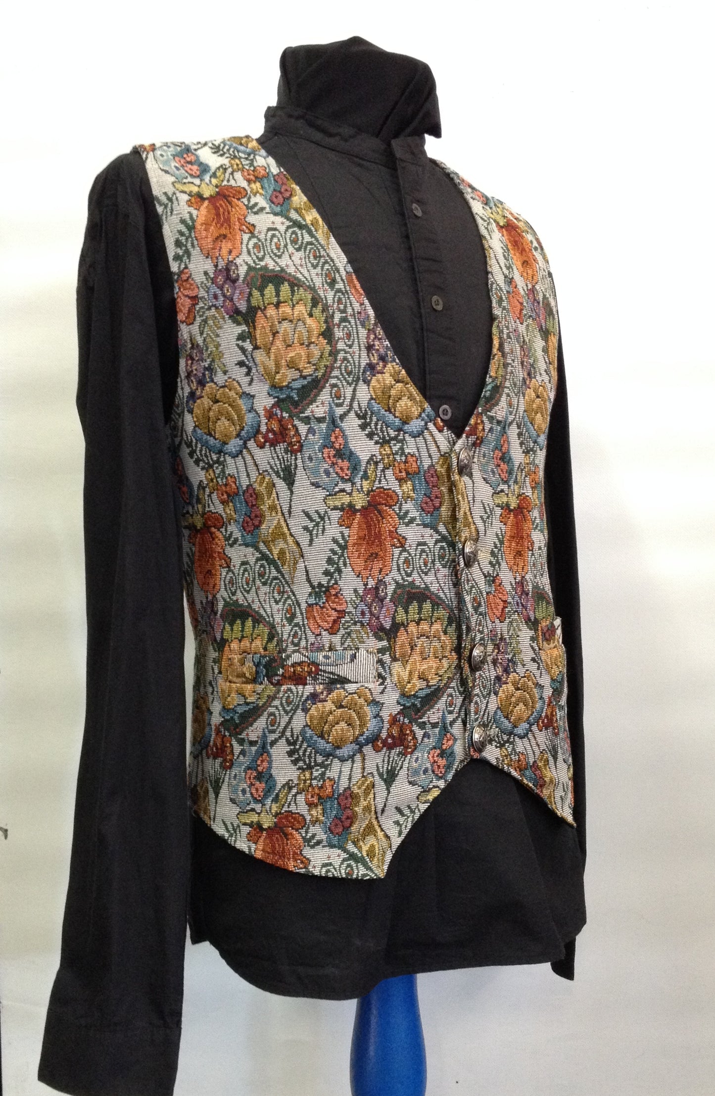 Moruya Steampunk Brocade Vest