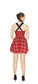 Harmony Tartan Swing Dress