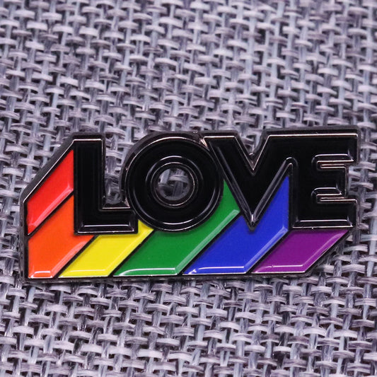 love enamel pin