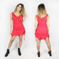 Tanilba Ruffle Cowl Dress