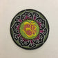 Green Om Iron-on Patch