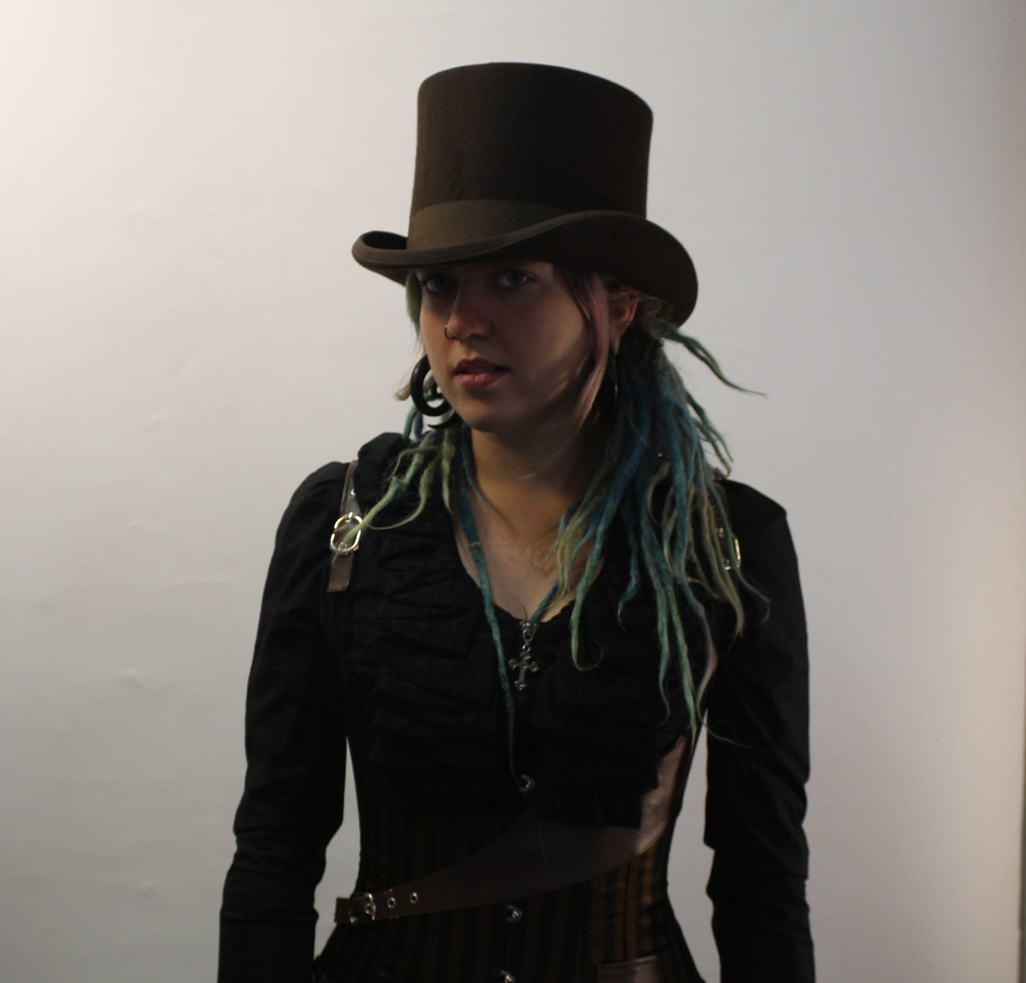 Steampunk Wool Top Hat