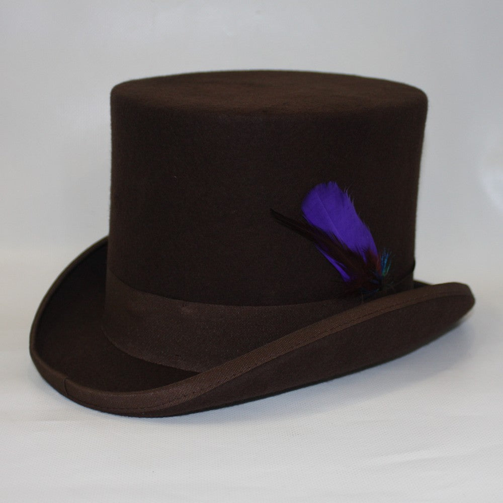 Steampunk Wool Top Hat