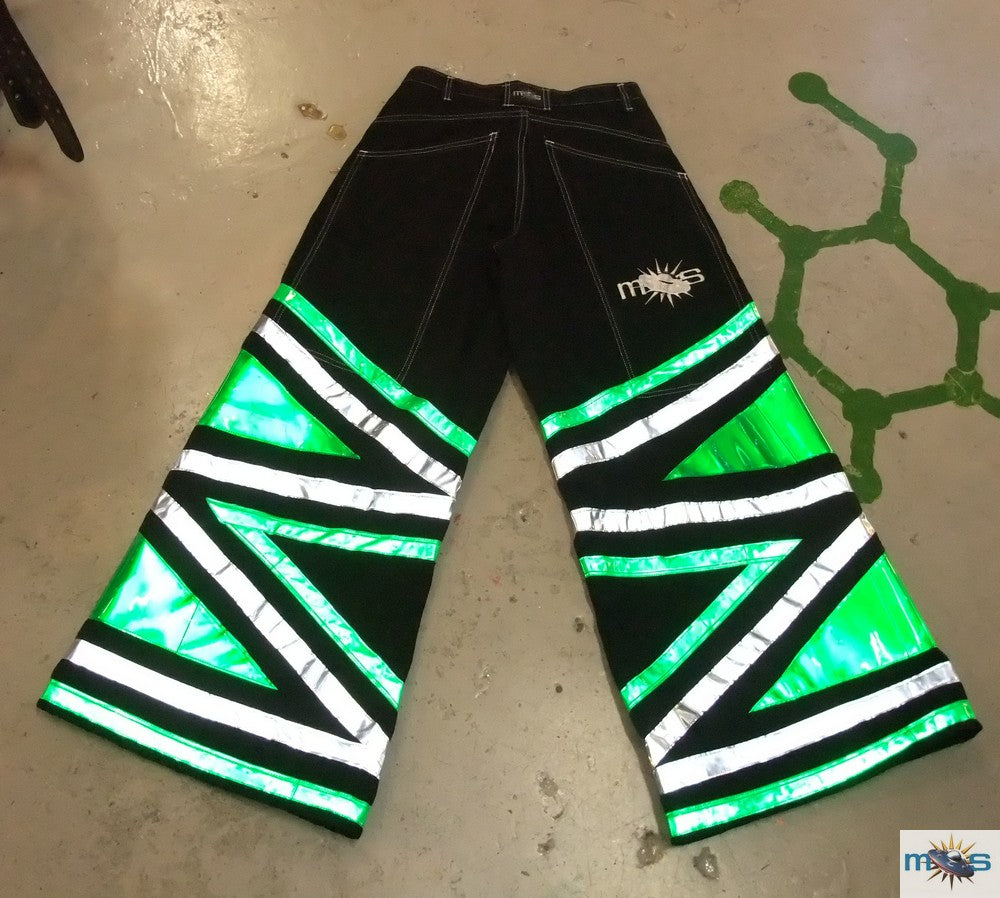 Custom Reflective Phat Pants