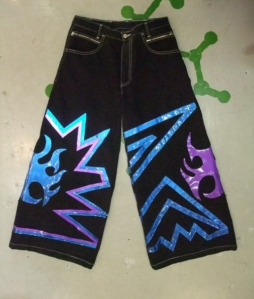 Custom Reflective Phat Pants