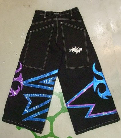 Custom Reflective Phat Pants