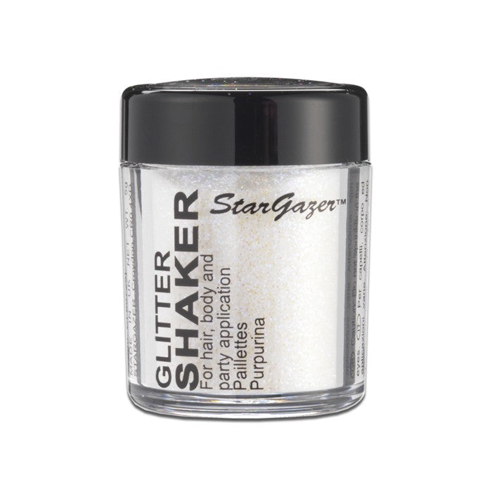 UV Glitter Shaker white