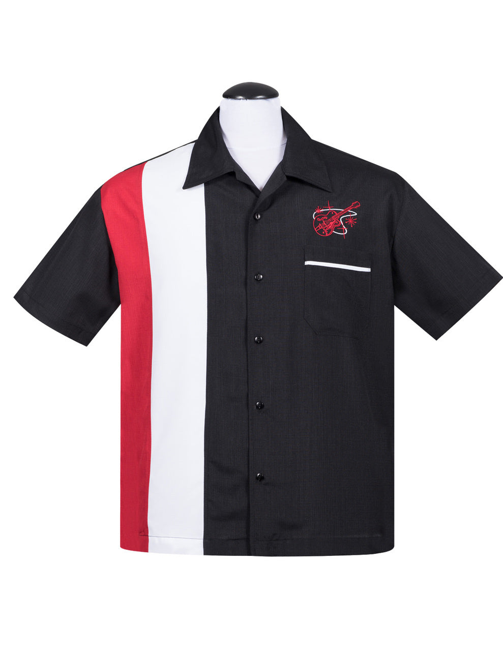 Royes Bowling Shirt mens bowling shirt in red