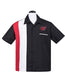 Royes Bowling Shirt mens bowling shirt in red