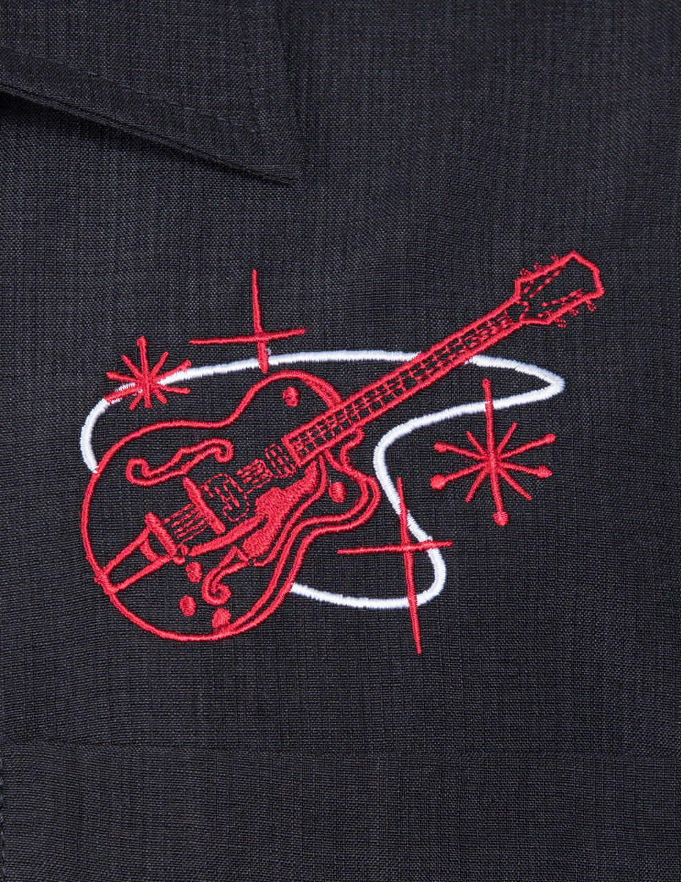 Royes Bowling Shirt mens bowling shirt detail 