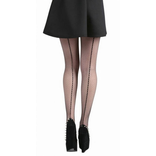 back seam fishnet stockings