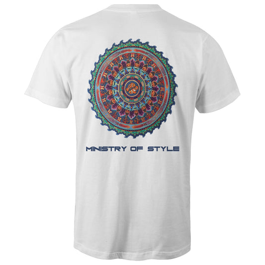 Ministry of style fish mandala tshirt