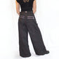 Crosshatch Phat pants by ministry of style back view