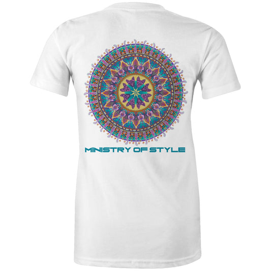 Cat Mandala Ladies Tshirt