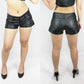 Trixi vinyl shorts womens shorts by ministry of style